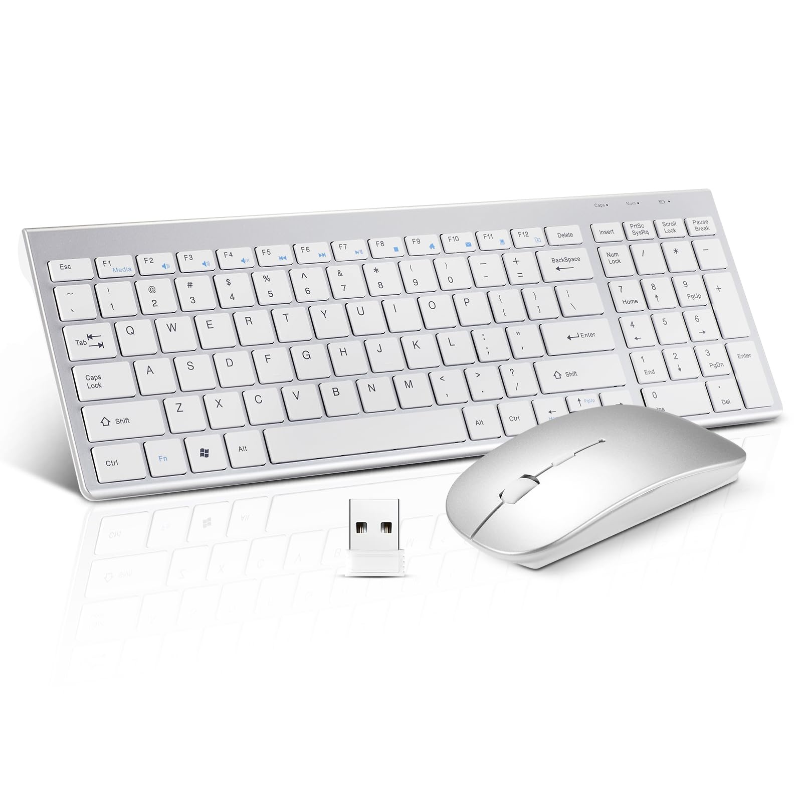 Wireless Keyboard & Mouse Combo — Ultra Slim thumbnail 2