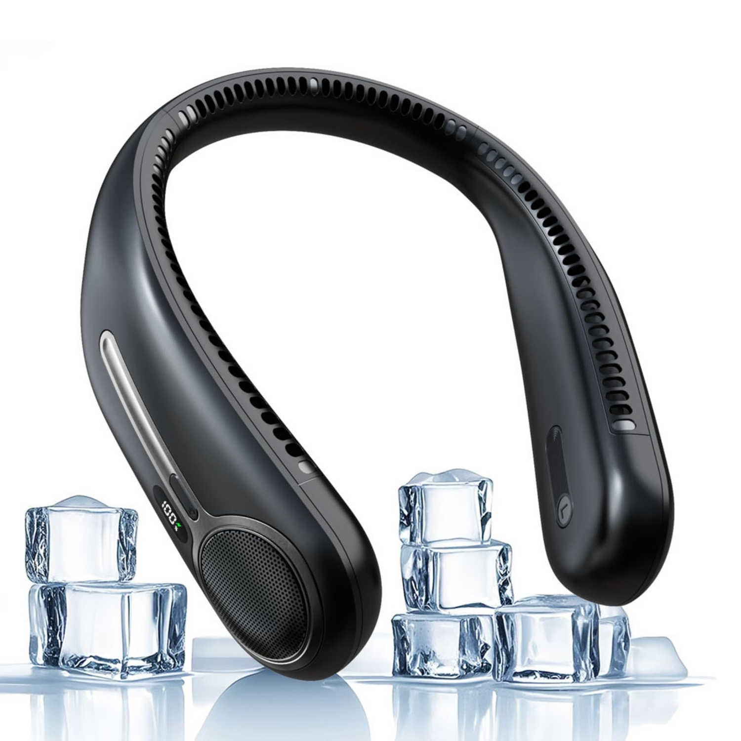 Portable Neck Fan — Hands-Free Bladeless Cooling