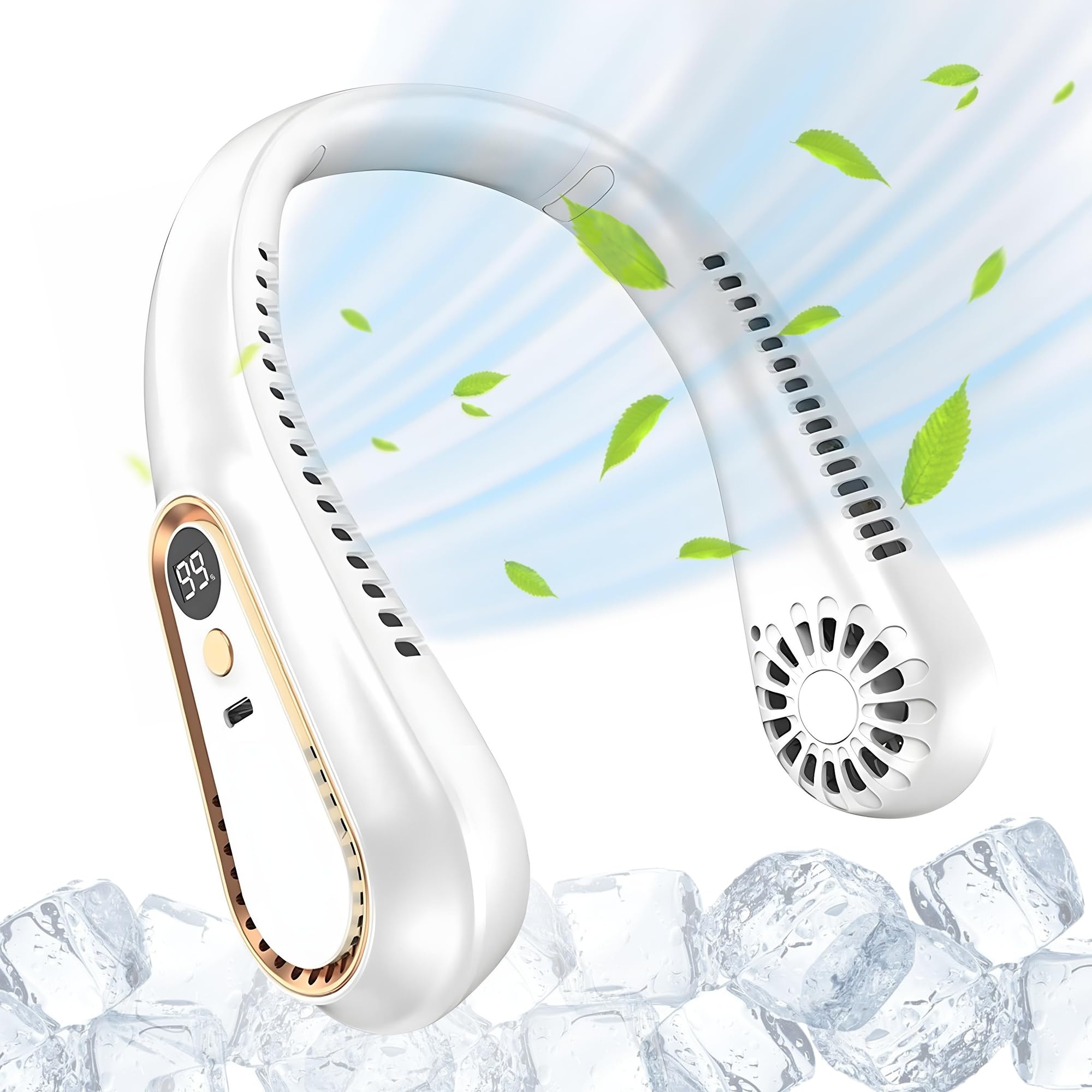Portable Neck Fan — Hands-Free Bladeless Cooling thumbnail 2