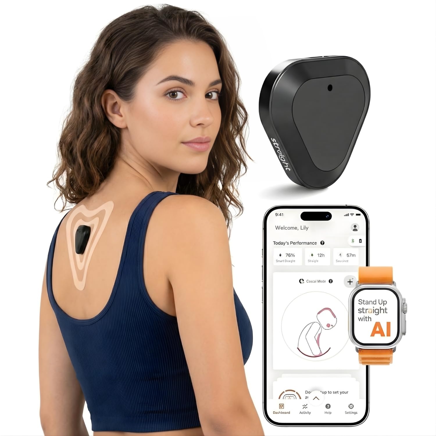 Smart Posture Corrector with Vibration Reminder thumbnail 2